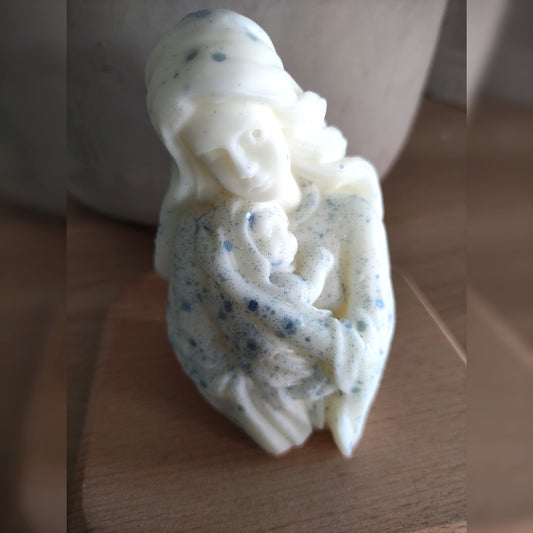 Vierge Buste - Fleur de Noël 140g