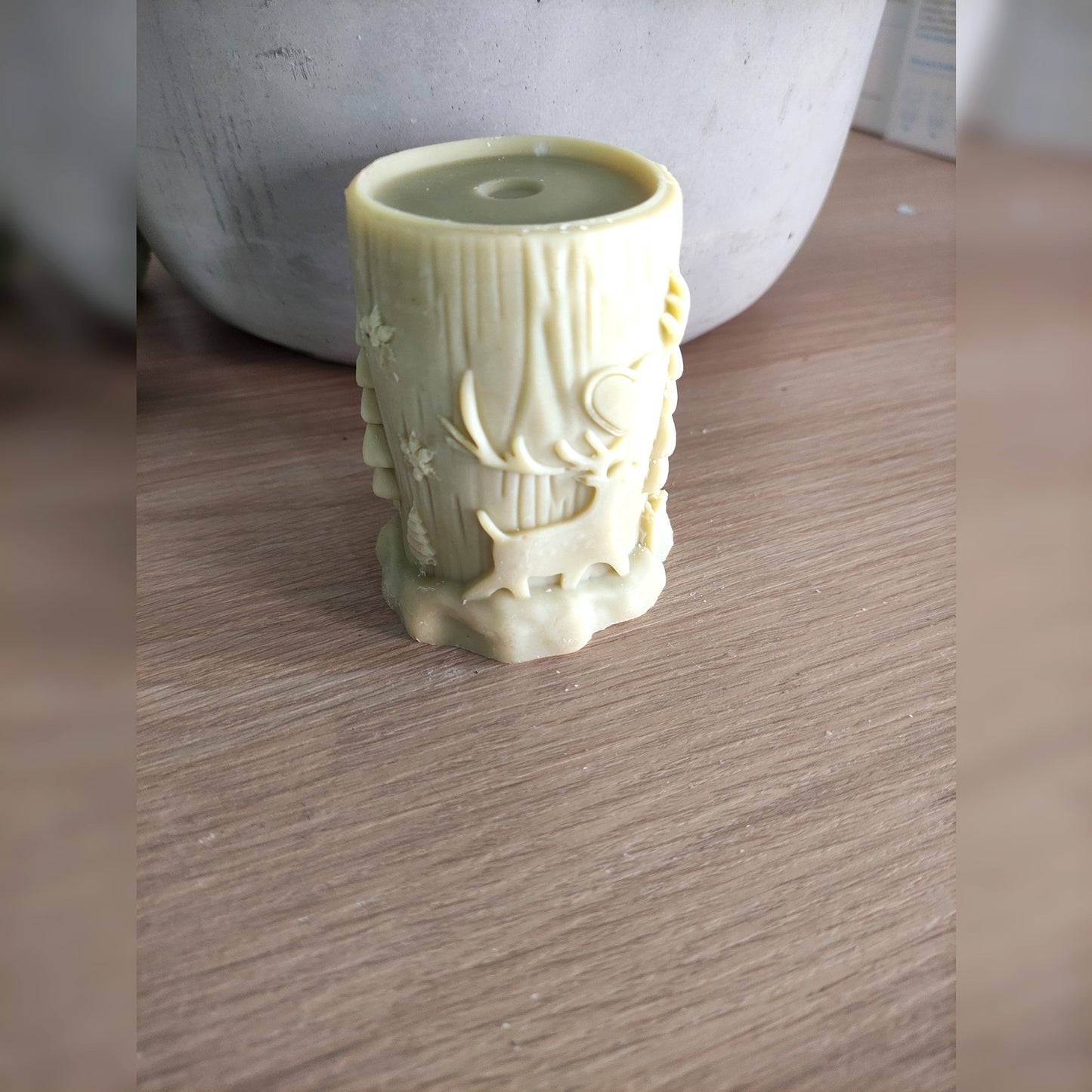 La Bougie Cerf - Fleur de Noël 190g
