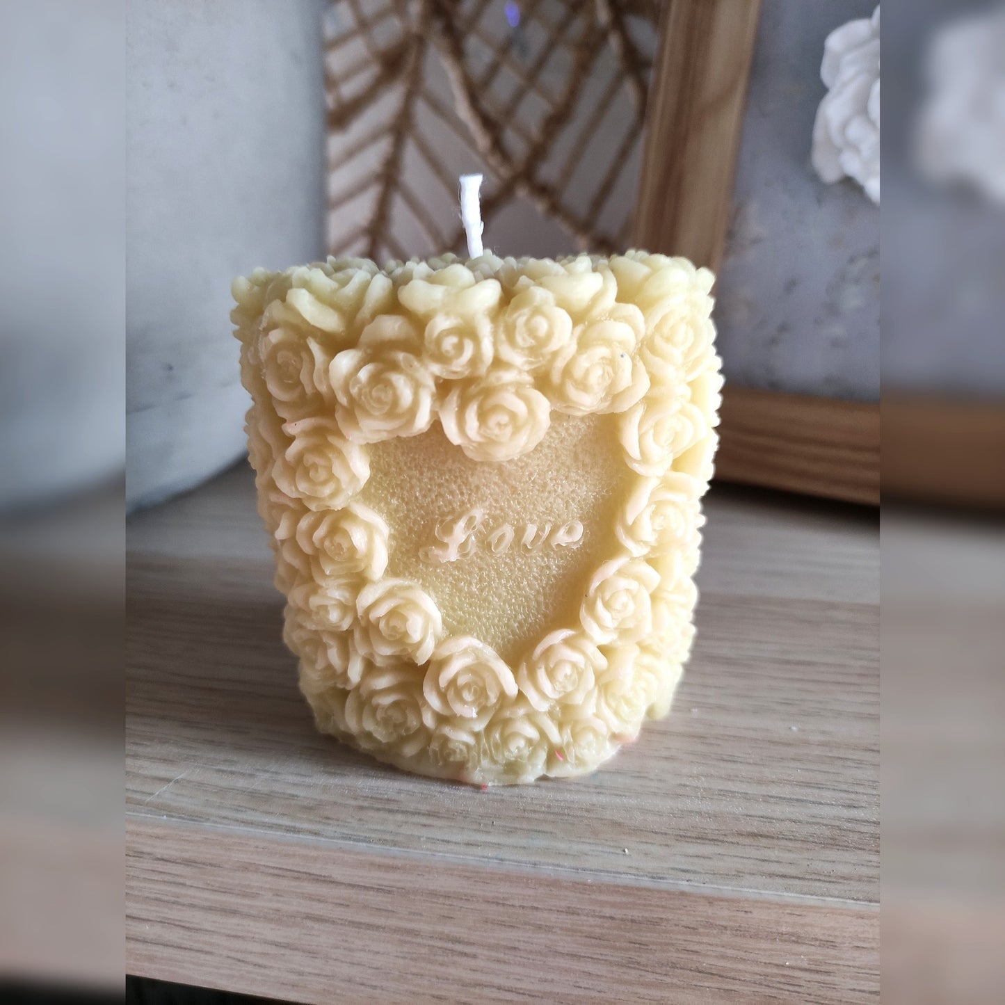 La Bougie Coeur Love - Fleur de Cerisier 135g