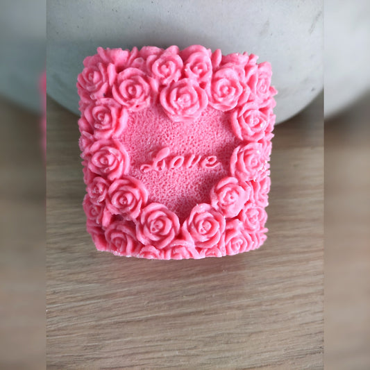 La Bougie Coeur Love - Jasmin 125g