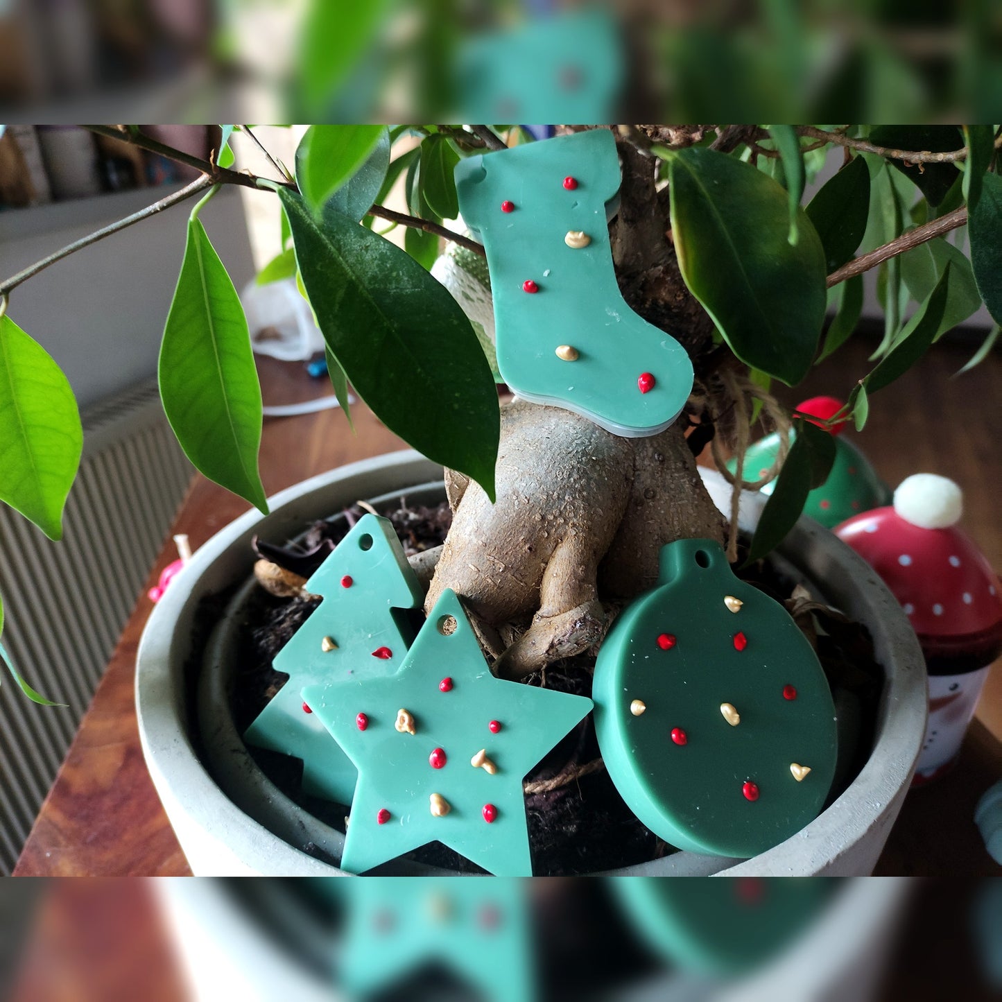 Lot déco Noël Points - Cèdre 150g