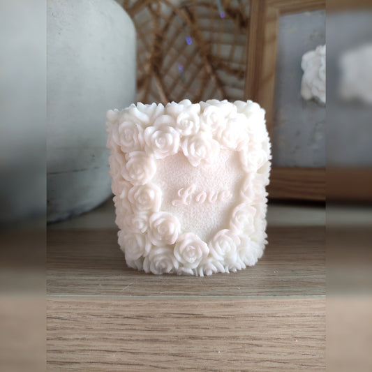 La Bougie Coeur Love - Jasmin 125g